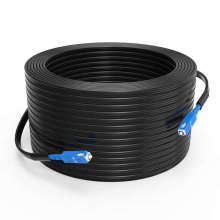 Good Material FTTH outdoor Indoor drop fiber optic cable 1 2 4 cores drop cable Patch Cord